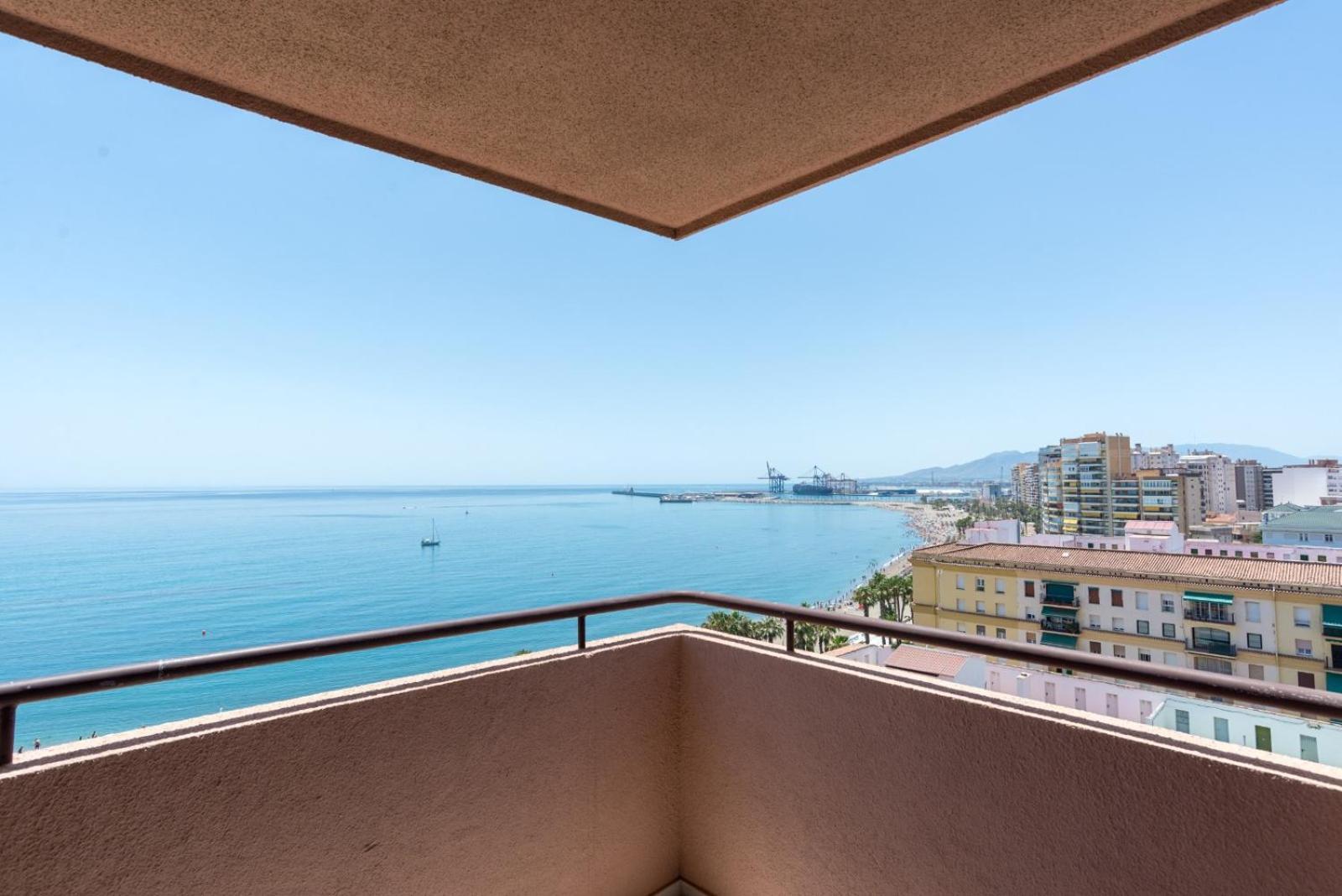 Appartement Mg - Ocean Views In With Parking Included Málaga